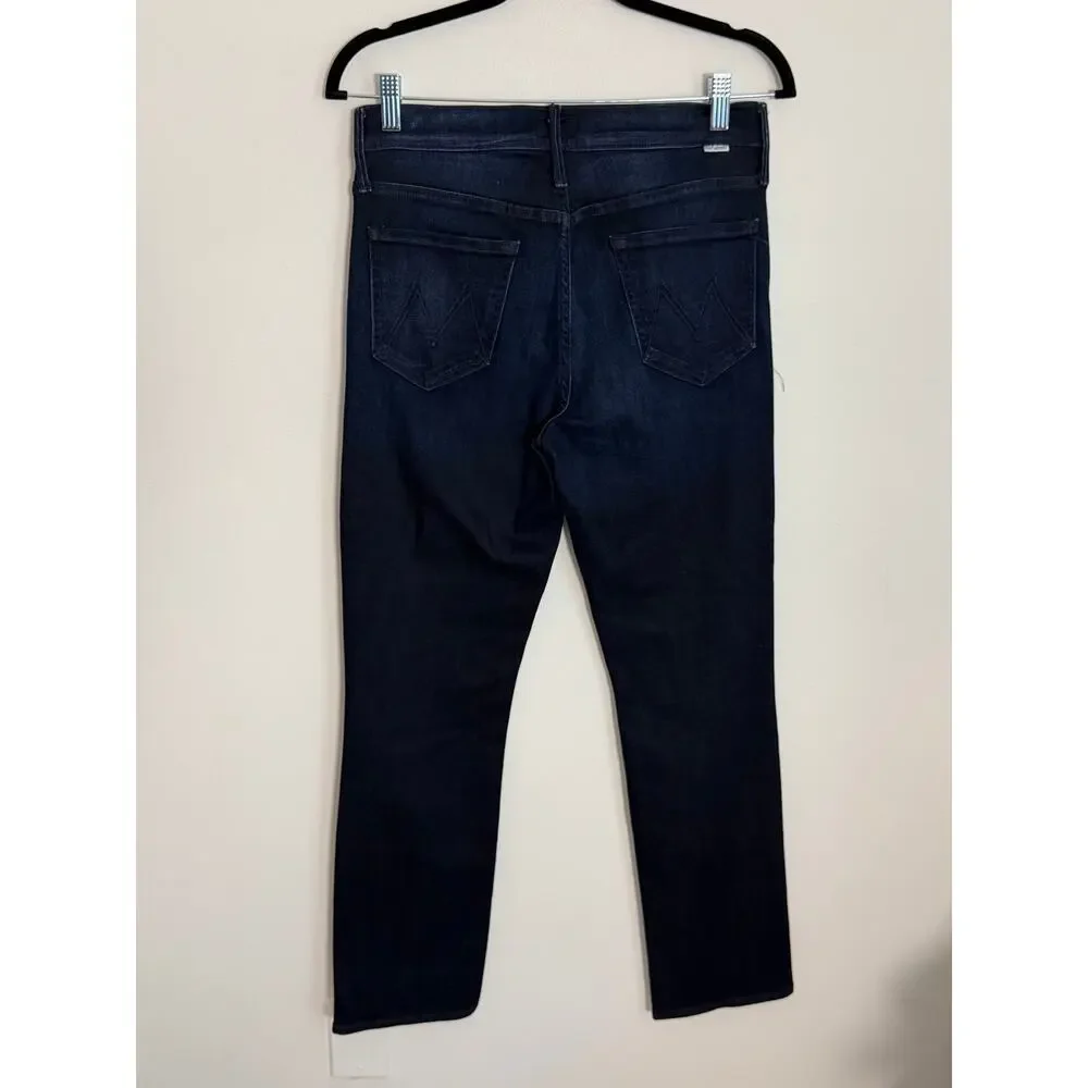 Mother The Mid Rise Dazzler Ankle Dark Wash Jean‎ size 29